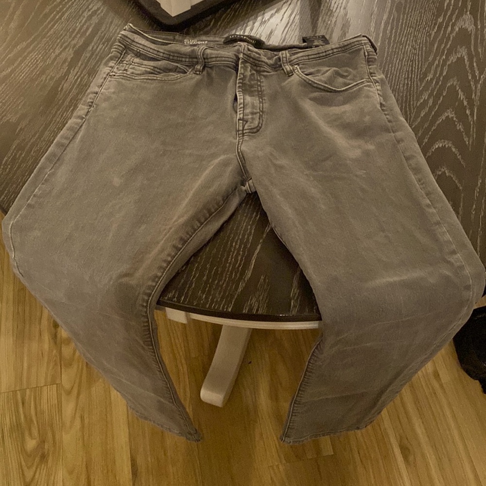 Liverpool 36/30 gray relaxed fit jeans like new